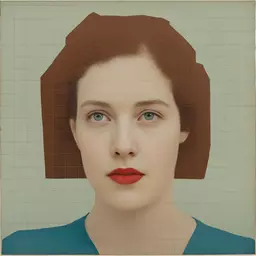portrait of a woman by Anthony Gerace