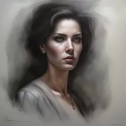 portrait of a woman by Antonio J. Manzanedo