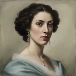 portrait of a woman by Antonio Roybal