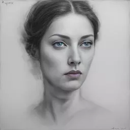portrait of a woman by Aquirax Uno
