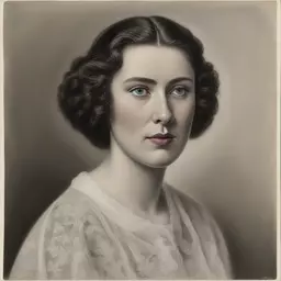 portrait of a woman by Arthur Radebaugh