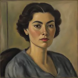portrait of a woman by Arturo Souto