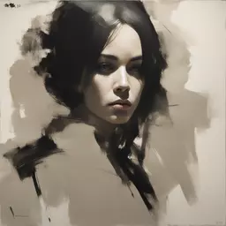portrait of a woman by Ashley Wood
