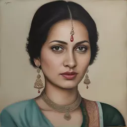 portrait of a woman by Ayan Nag