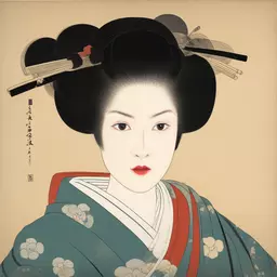 portrait of a woman by Bakemono Zukushi