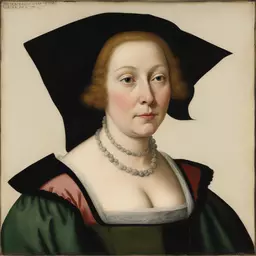 portrait of a woman by Barthel Bruyn the Elder