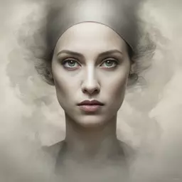 portrait of a woman by Bojan Jevtic