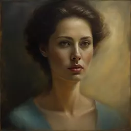 portrait of a woman by Brent Cotton