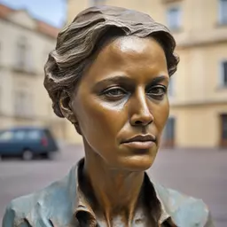 portrait of a woman by Bruno Catalano