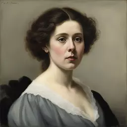 portrait of a woman by Carl Gustav Carus