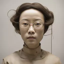 portrait of a woman by Chen Zhen