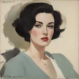 portrait of a woman by Coby Whitmore