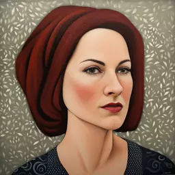 portrait of a woman by Debbie Criswell