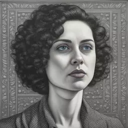 portrait of a woman by Douglas Smith