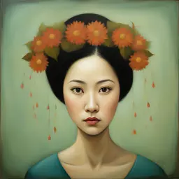 portrait of a woman by Duy Huynh