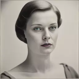 portrait of a woman by Eero Saarinen