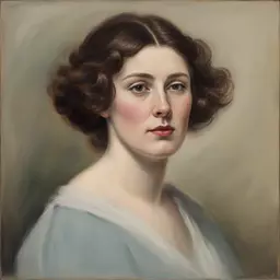 portrait of a woman by Eleanor Vere Boyle