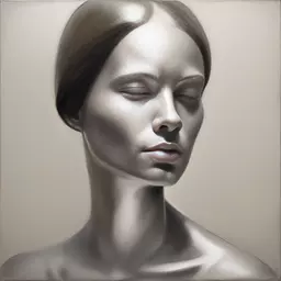 portrait of a woman by Emil Alzamora