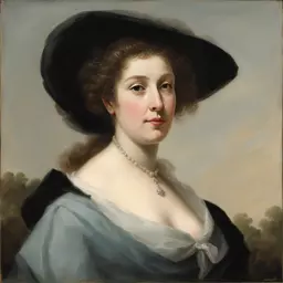 portrait of a woman by Etienne-Louis Boullee
