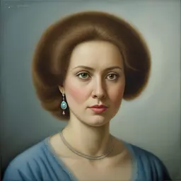 portrait of a woman by Evgeni Gordiets