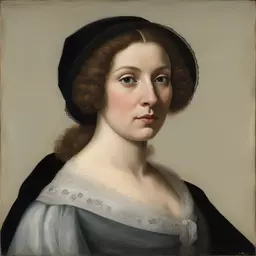 portrait of a woman by Filippo Balbi