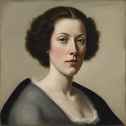 portrait of a woman by Frits Van den Berghe