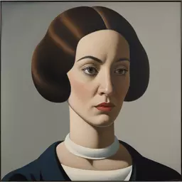 portrait of a woman by George Ault