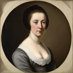 portrait of a woman by George Stubbs