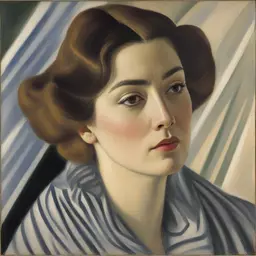 portrait of a woman by Giacomo Balla