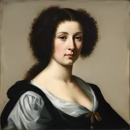 portrait of a woman by Giovanni Battista Gaulli