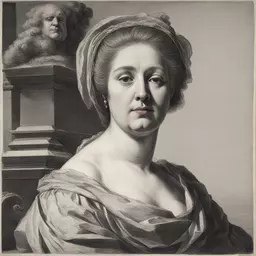 portrait of a woman by Giovanni Battista Piranesi