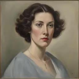 portrait of a woman by Haddon Sundblom