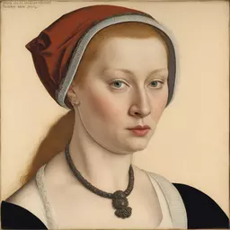portrait of a woman by Hans Baldung