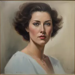 portrait of a woman by Harold McCauley