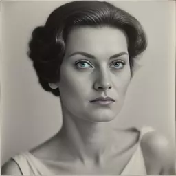 portrait of a woman by Heinz Edelmann