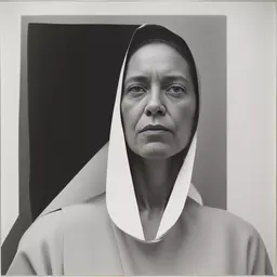 portrait of a woman by Helio Oiticica