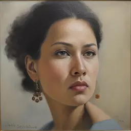 portrait of a woman by Hethe Srodawa