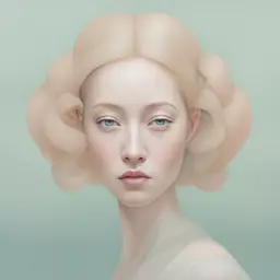 portrait of a woman by Hsiao-Ron Cheng