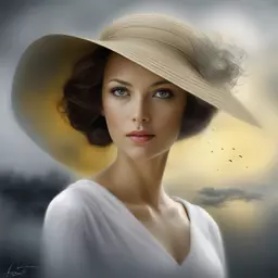 portrait of a woman by Igor Zenin