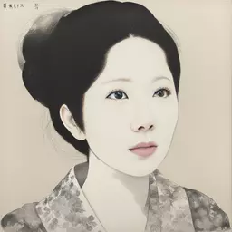 portrait of a woman by Inio Asano