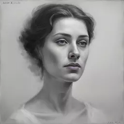 portrait of a woman by Jakub Różalski