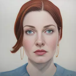 portrait of a woman by Jamie McKelvie