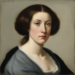 portrait of a woman by Jean Bourdichon