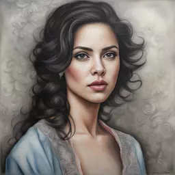 portrait of a woman by JennyBird Alcantara
