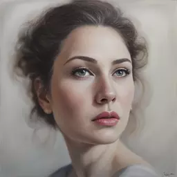 portrait of a woman by Jessica Woulfe