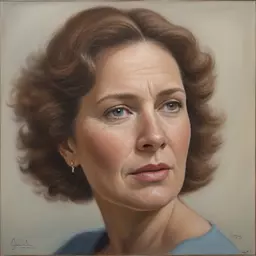 portrait of a woman by Jim Davis