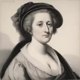 portrait of a woman by Johann Wolfgang von Goethe