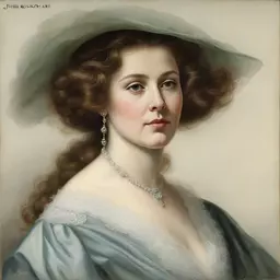 portrait of a woman by Johfra Bosschart