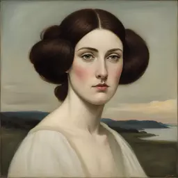 portrait of a woman by John Duncan