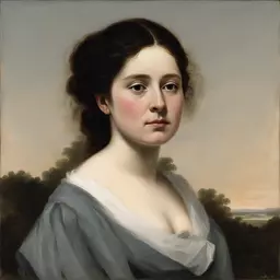 portrait of a woman by John Frederick Kensett